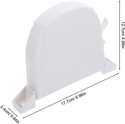 Versatile Roller Shutter Winder with Screw-On Belt