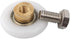 Shower Door Rollers Runners Wheels Replacement Part Bathroom Glass Door Runner Sliding Shower Door Roller Wheel 19mm x 5mm 4 Sets
