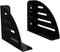 SIUUNEI Triangle Floating Shelf Brackets, Metal Corner Brace Angle Bracket, Space-Saving Triangle Hidden