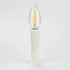 E12 Bulb Bulb 6-Pack DiCUNO Length Adjustable Socket, Candelabra Base Holder with Cardboard Insulator and Plastic