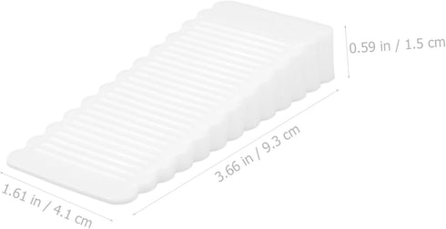 Artibetter 4pcs Wobble Stopper Wedges, Toilet Shims for Leveling Furniture Home Improvement