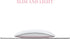 TERRATUTOR Aluminum Mouse Pad - Non-Slip Rubber Base with Micro Sand Blasting Alloy Surface, Rose Round