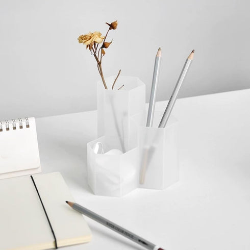 Cute Pencil Holder for Desk, Organizer Cup for Office, College, Home