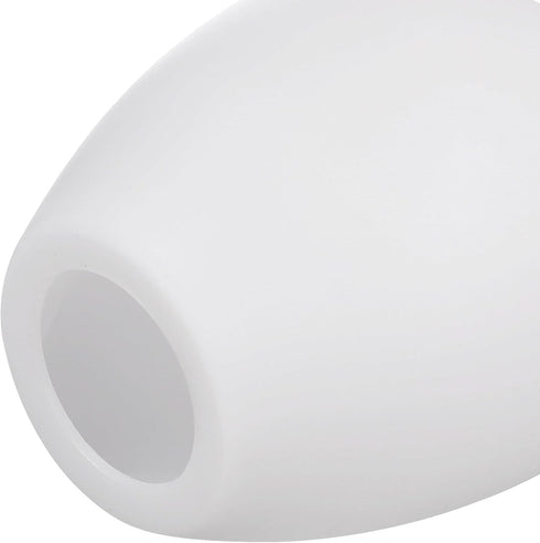 Baluue 5-Pack 5.35X4.33X1.37 Inches Horseshoe Lampshade Plastic Lamp Shade Covers for Table and Floor Lamps Easy
