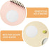 TOPPERFUN 10PCS 3 Inch 2.99" Recessed Light Cover, Round LED Downlight Diffuser White Plastic Lamp Shade for Ceiling