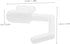 20pcs Cabilock Heavy Duty Pegboard Hooks Multi Purpose Organizer for Tools Kitchen Items Accessories Wall Hangers