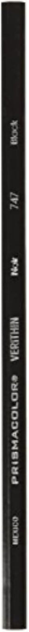 Prismacolor Verithin Colored Pencil - Black (2454)