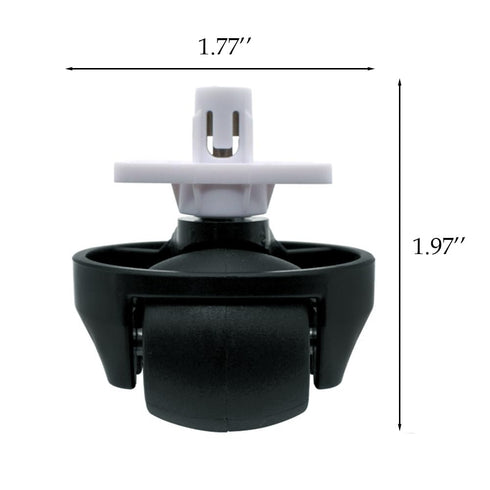 Replacement Vacuum Cleaner Parts Front Caster Wheel Replacement Compatible with Roborock S4 S6 S6 Pure S5 MAX S6 MAX V E4 S7 Vacuum Cleaner Robot