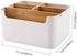REPUS Industries Multi-Purpose Organizer & Storage Box, Remote Control Holder, MakeUp holder, Modern Desk Side