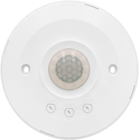 Maxxima 360 120V 10ft, Closets Ceiling Mount Degree PIR Occupancy Sensor - Hard-Wired Motion Sensor, LED Compatible