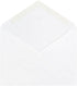 JAM PAPER A2 Invitation Envelopes with V-Flap - 4 3/8 x 5 3/4 - White - 50/Pack by JAM Paper