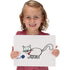 Really Good Stuff Dry Erase Personal Lapboard, 9" x 12" for Classroom and Home Use