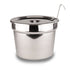 Bottles-Up Stainless Steel Insert Pan with Lid for 7 Quart Soup/Food Warmer 9-1/2"