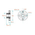 2-Pack 3D Printer Z Axis T8 Lead Screw POM Nut - Compatible with Prusa I3 MK2 MK2S MK3 MK3S 3D Printers