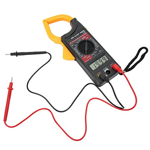 266 Digital Clamp Meter, Handheld Electronic Multimeter for Measuring Voltage, Resistance, Current