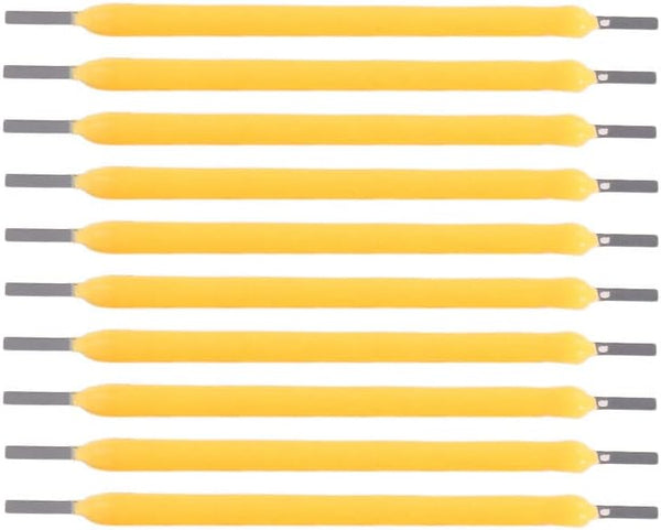 generic 10pcs Edison Bulb LED Filament Lamp Parts DC3V DC12V LED Chip Incandescent