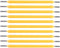 generic 10pcs Edison Bulb LED Filament Lamp Parts DC3V DC12V LED Chip Incandescent