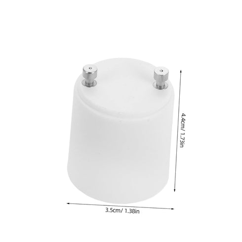 2Pcs Bulb Bulbs NUOBESTY Socket Adapter Converter Upgrade Home Lighting Fixtures Compatible with Standard Durable