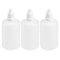 uxcell Plastic Dropper Bottle, 100ml/3.4oz, Small Mouth Empty Squeezable Liquid Dropper Bottle (3pcs)