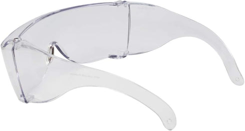 Calabria 3000 Large Fit Over Safety Glasses, Fitover Prescription Eyewear, Clear Men Women Wrap Around Tint