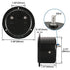 Baomain DC 30V Round Voltmeter Voltage Meter 65C5 Gauge Analog Panel Class 2.5 CE