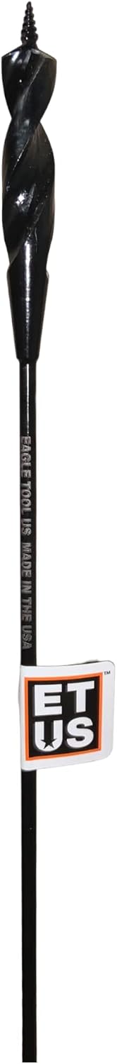 Eagle Tool US ESP75018 Installer Drill Bit, 3/4-Inch by 18-Inch, 1/4-Inch Shank, Made in USA