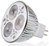 CTKcom MR16 3W LED Bulb(6 Pack)-Warm White 2700K LED Bulbs 35W Halogen Equivalent Ultra Bright 60 Degree Beam Angle Recessed Track Light Landscape 300 Lumens MR16 Spot Lamps 12V by CTKcom
