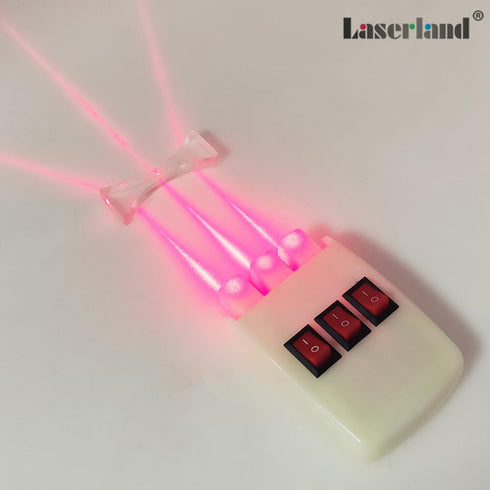 Physics Optical Experiment Kit with Reflector, Refraction Triangular Prism, Convex Lens, Concave Mirror