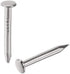 uxcell 500pcs Small Tiny Hardware Nails, Carbon Steel 1.2X8mm for DIY Decorative Wooden Boxes, Silver Tone