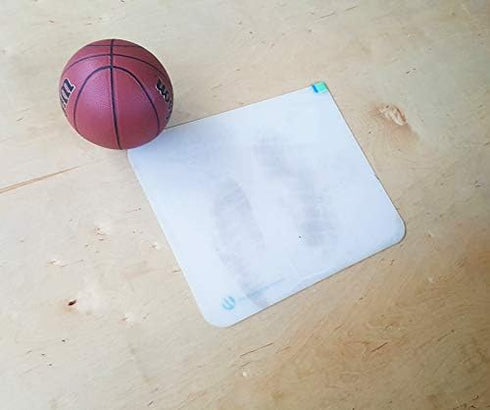 Small Sticky Mat Pad Replacement Mat, 60 Sheets, 15"x18", Fits All Brands Small Basketball Traction Boards