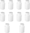 Othmro 10Pcs 2.7oz PE Plastic Bottles, 80ml Wide Mouth Storage Bottles with Cap for Lab Chemical Reagent