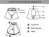 2.5 6 4.5 Royal Designs Decorative Trim True Bell Scallop Chandelier Lamp Shade, x x