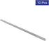 uxcell M5 x 150mm 304 Stainless Steel Fully Threaded Rod Bar Studs, 10 Pcs