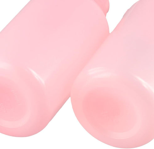 2Pcs 150ml Tattoo Bottle, 5oz Plastic Wash Bottles, Lab Squeeze Bottle for Watering Irrigation (Pink)