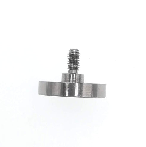 Flat Contact Points for Dial Digital Indicator, Depth Gauge Thickness Gauge, 4-48 UNF Thread, 15mm Diameter