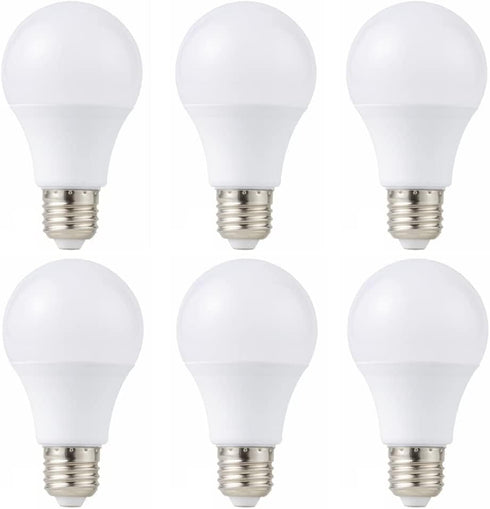 12V Low Voltage LED Light Bulbs - Daylight 7W (Only for 12-36V), Pack of 6