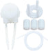 Gikfun 12V DC DIY Peristaltic Dosing Pump Head with Silicone Tube Replacement for Aquarium