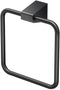 Gatco 5652MX A-Line Towel Ring, Matte Black Finish