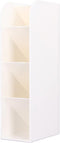 Zerodis Vertical Pen Organizer - White Desk Organizer Pen Holder for Office, School, Home & Art Supplies