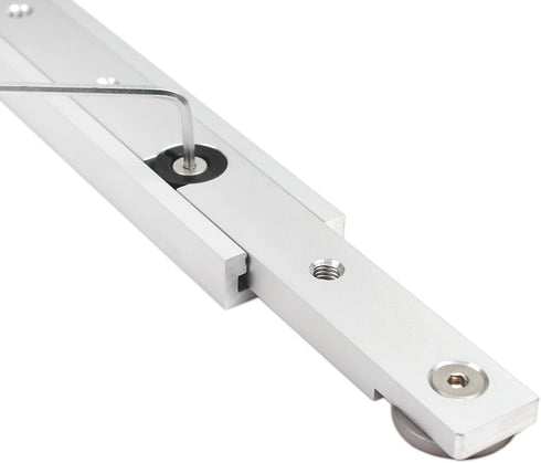 Aluminium Alloy 3/4" Miter Bar Clamping Tool, Slider Table Saw Gauge Rod for Router Tables and Woodworking