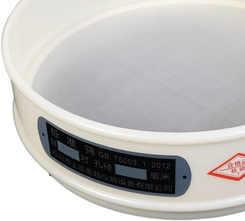 INTCHE 20cm 6-500 60 Plastic Sieve Standard Inspection Test Sampling Sieve Plastic (PVC) Frame Nylon Screen Diam