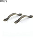 10pcs 65x10mm European Style Antique Bronze Mini Cabinet Handle Drawer Pull Jewelry Box Handle by bnafes