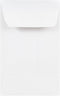 JAM PAPER #1 Coin Business Envelopes - White - 2 1/4 x 3 1/2 - 100/Box