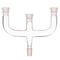 4 Way Claisen Distillation Adapter with 14/20 Joints, Connecting Adapter for Lab Supply