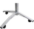 Pinikuyiro Rolling Adjustable Laptop Cart,Height Adjustable Mobile Laptop Stand Desk Rolling Cart,Black