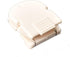 Mike Panel Cubicle Clip for Fabric Panels Standard Size Pack of 20, 40-Sheet Capacity, White