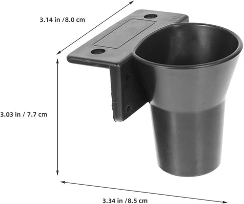 3pcs VOSAREA Electric Screwdriver Holder Wall Mount and Workbench Stand for Organized Storage of Electric Tools