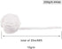 WXJ13 200g 100% Cotton Beauty Coil - 65 Feet / 20 M for Manicures and Salon