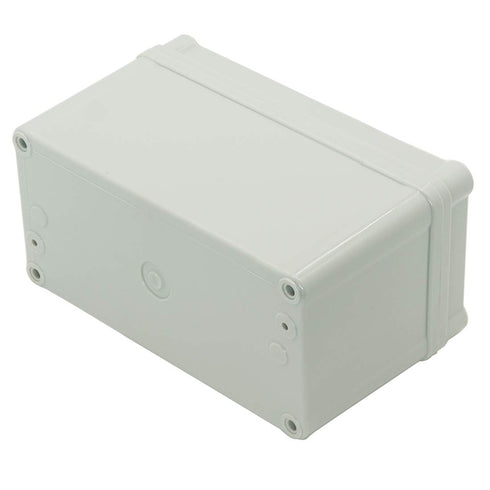 Zulkit Junction Box ABS Plastic - Dustproof Waterproof IP67 Universal Electrical Project Enclosure, Grey 6.30 x 3.15 x