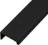 LC LICTOP 300mm/11.8" Modern Style Finger Edge Tab Pull Handle Door Knobs, Aluminum Matte Black